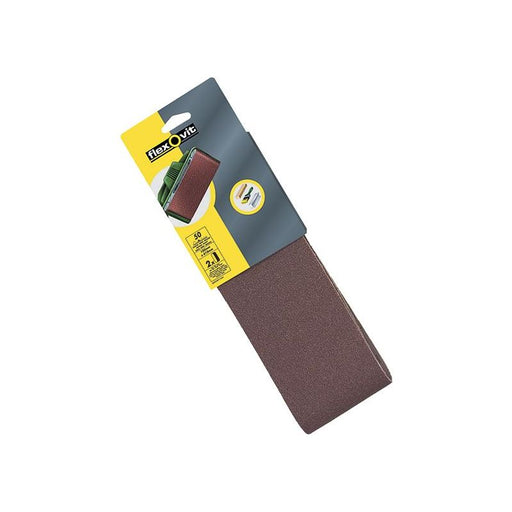 Flexovit Cloth Sanding Belt 610 x 100mm Fine 120G (Pack 2) Flexovit - RockBottom Northampton