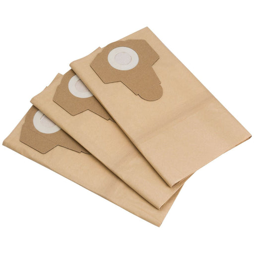 Draper 68304 Paper Dust Bags, 30L (Pack of 3)