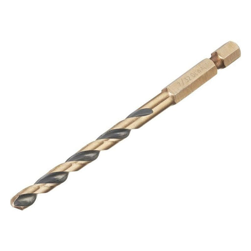 Dewalt Power Tools BLACK&GOLD Hex HSS-G Drill Bit 5.0mm DeWALT Power Tools - RockBottom Northampton