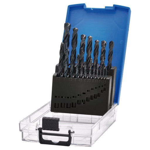 Draper 08850 Black HSS Drill Bit Set (19 Piece)