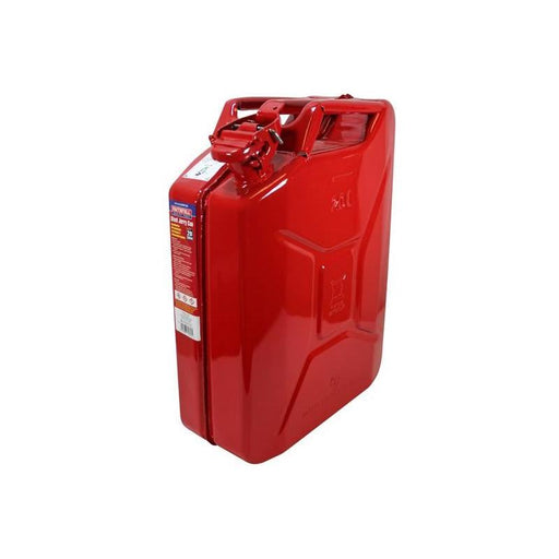 Faithfull Red Steel Jerry Can 20 litre Faithfull - RockBottom Northampton