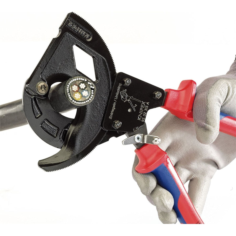 Draper 82575 KNIPEX 95 32 315A Cable Cutter, Ratchet Action for SWA Cable, 315mm