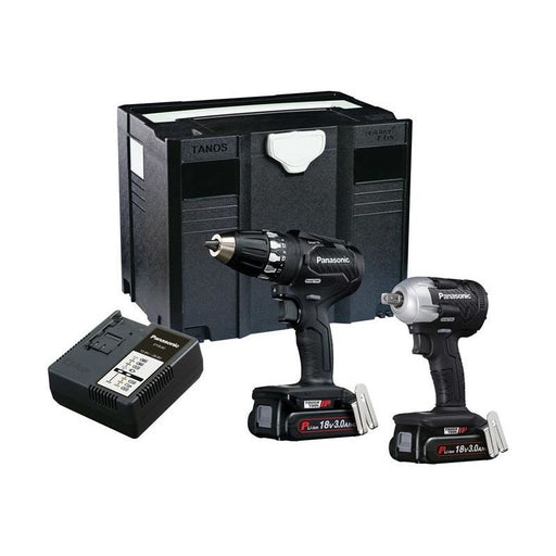 Panasonic EYC232PN Twin Pack 18V 2 x 3.0Ah Li-ion Panasonic - RockBottom Nothampton