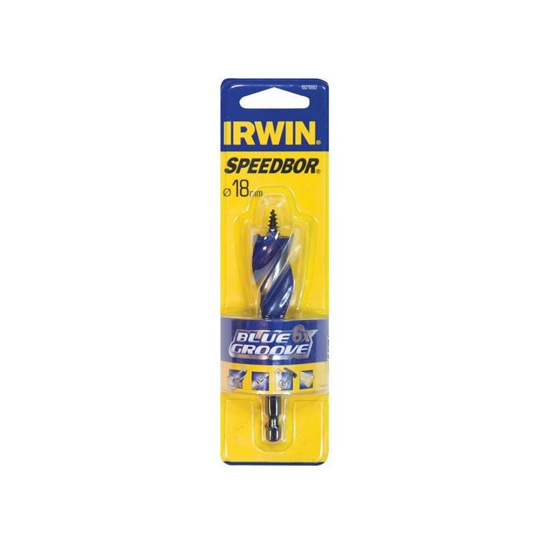 Irwin® Blue Groove 6X Stubby Wood Bit 18 x 100mm IRWIN® - RockBottom Northampton