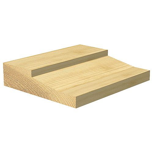 C187X8MMTC - Bevel panel raiser 10 degrees 41mm diameter