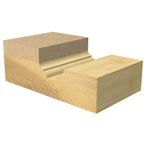 C131X1/4TC - Broken ogee 2.4mm radius