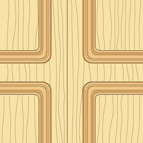 C203X1/2TC - Bearing guided classic panel 6.3mm radius