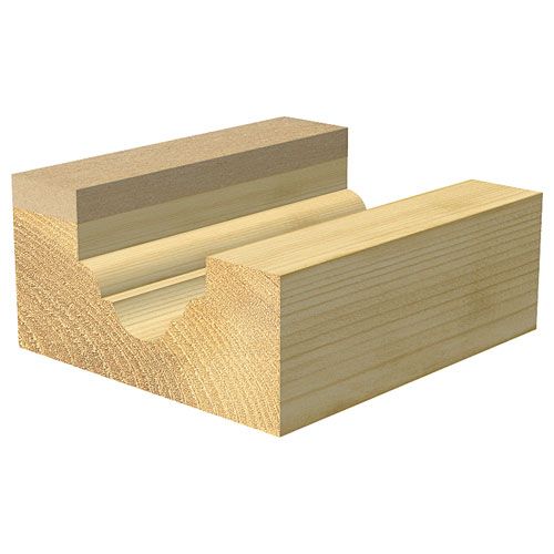 C203X1/2TC - Bearing guided classic panel 6.3mm radius
