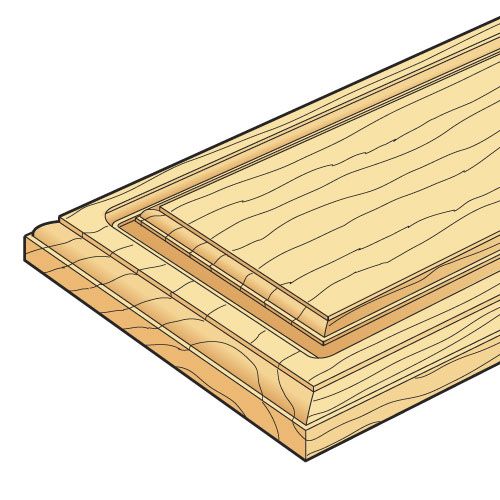 C131X1/4TC - Broken ogee 2.4mm radius