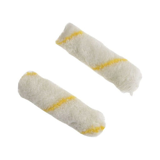 Stanley® Hand Tools Medium Pile Silver Stripe Sleeve 100mm (4in) 2 Pack STANLEY® Hand Tools - RockBottom Nothampton