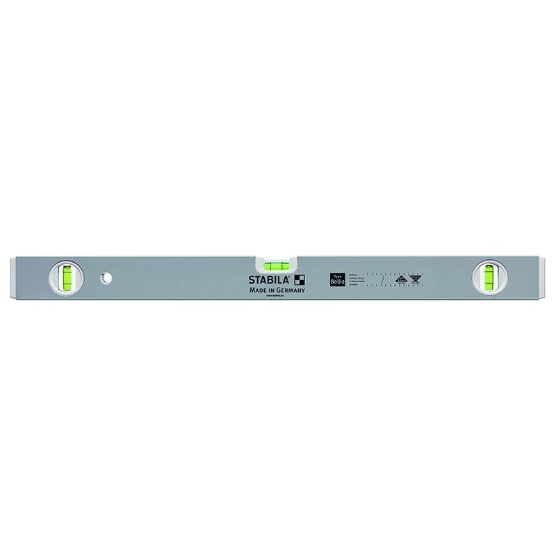 Stabila 80U-2 Spirit Level 3 Vial 18786 50cm Stabila - RockBottom Nothampton