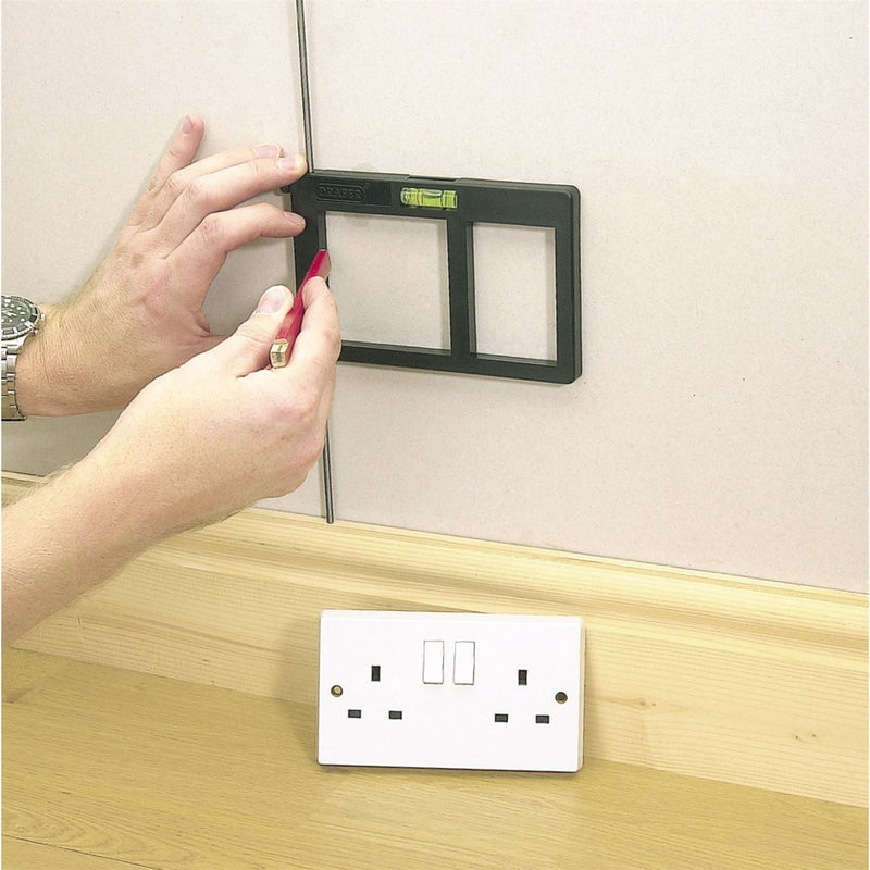 Draper Socket Box Cutting Template 63955 Draper - Town Tools 