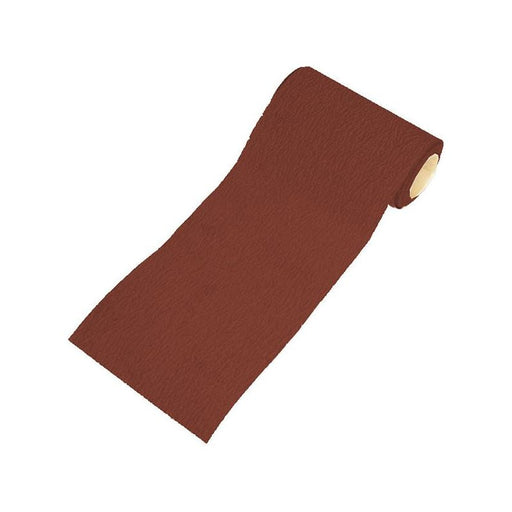 Faithfull Aluminium Oxide Sanding Paper Roll Red Heavy-Duty 115mm x 10m 60G Faithfull - RockBottom Northampton