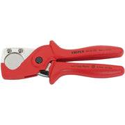 Draper 08643 KNIPEX 90 20 185 SB PlastiCut® Cutter For Flexible Hoses and Plastic Conduit Pipes, 185mm