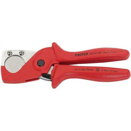 Draper 08643 KNIPEX 90 20 185 SB PlastiCut® Cutter For Flexible Hoses and Plastic Conduit Pipes, 185mm