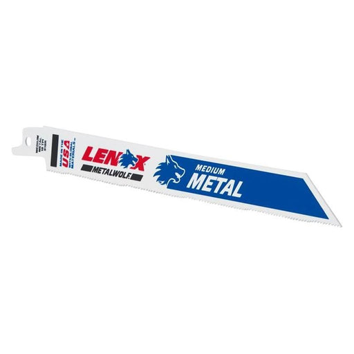 Lenox MetalWolf Wave Edge Reciprocating Saw Blade 203 x 19 x 0.9mm 18 TPI (Pack 25) LENOX - RockBottom Northampton