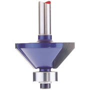 Draper 75340 TCT Router Bit, 1/4" Chamfering, 30mm x 45&deg;
