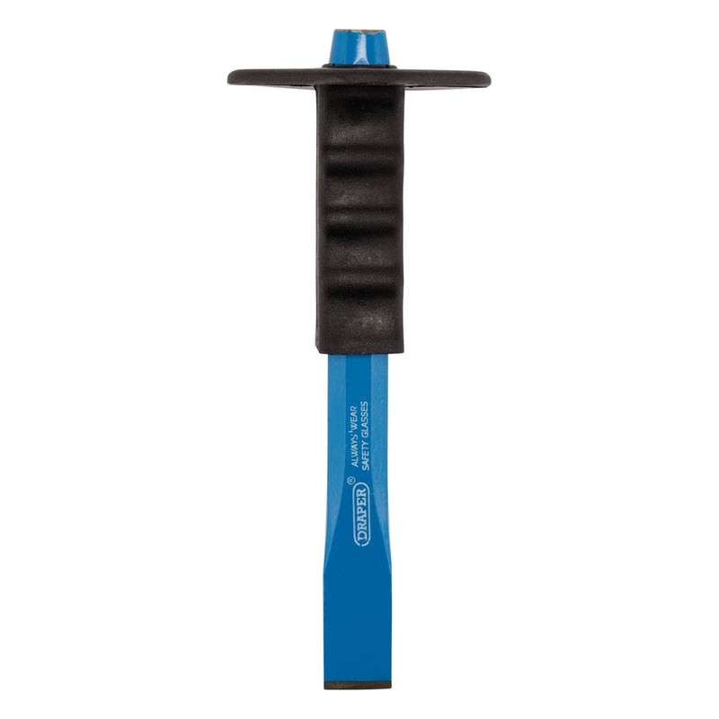 Draper 08576 Octagonal Shank Cold Chisel with Hand Guard, 25 x 250mm (Sold Loose)