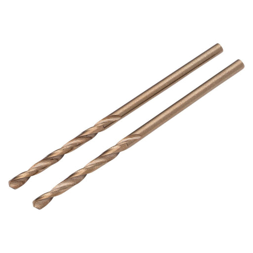 Draper 08902 Draper Expert HSSE M35 Cobalt Drill Bit, 2.5 x 57mm (Pack of 2)