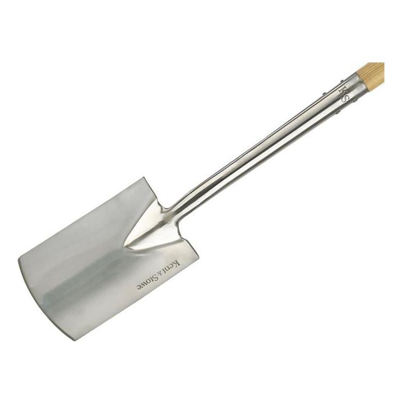 Kent & Stowe Stainless Steel Border Spade, FSC® Kent & Stowe - RockBottom Northampton