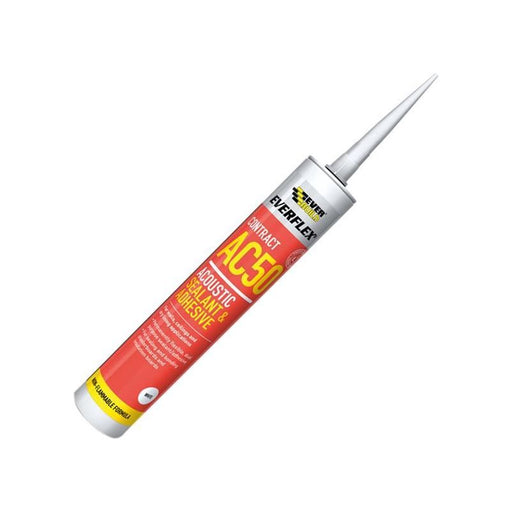 Everbuild Sika Everflex® AC50 Acoustic Sealant & Adhesive 380ml Everbuild Sika - RockBottom Northamptin