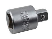 Faithfull Socket Adaptor 1/2in - 3/8in Faithfull - RockBottom Northampton
