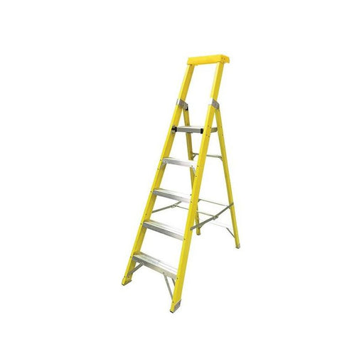 Zarges GRP Platform Steps, Platform Height 1.18m 5 Rungs Zarges - RockBottom Northampton