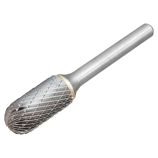 Dormer Solid Carbide Rotary Bright Burr Ball Nosed Cylinder 12.7 x 6mm Dormer - RockBottom Northampton