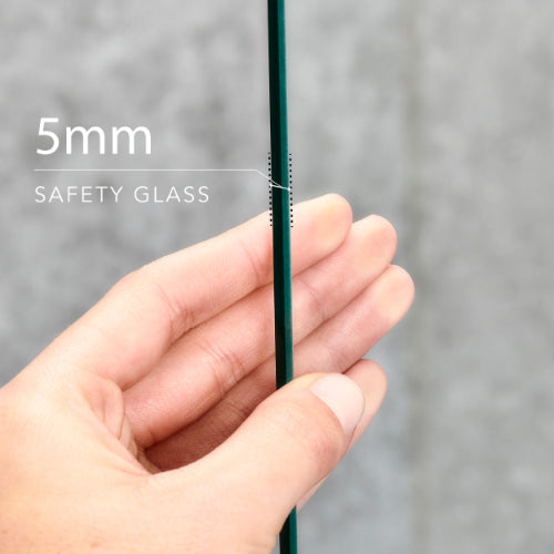 Mira Elevate Static Bath Screen Square 300