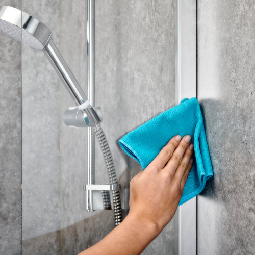 Mira Elevate Static Bath Screen Square 300