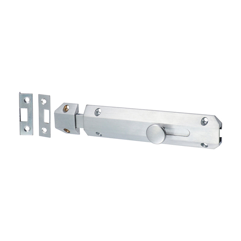 TIMCO Architectural Flat Section Bolt Polished Brass