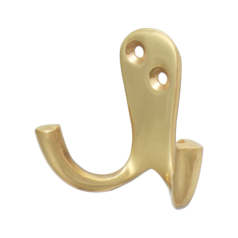 TIMCO Double Robe Hook Satin Chrome