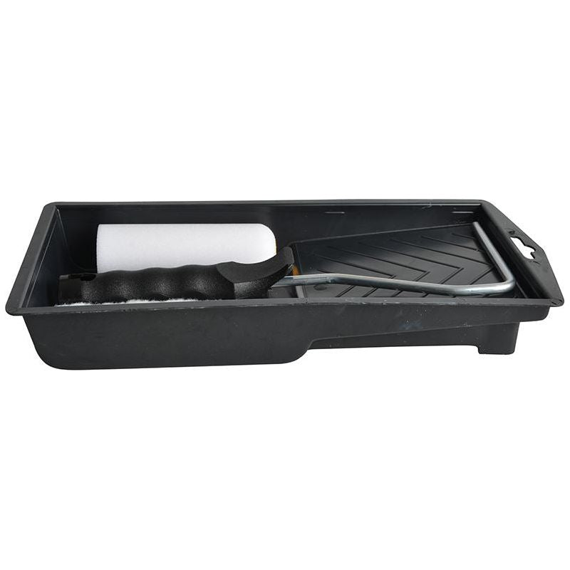 Faithfull Mini Roller Frame Tray & 2 Refills Faithfull - RockBottom Northampton