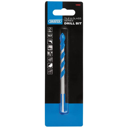 Draper TCT Tile and Glass Drill Bit, 8.0 x 114mm Draper - Town Tools