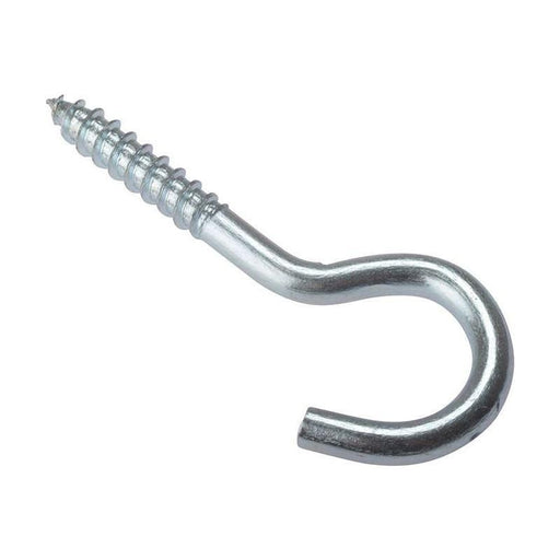 Forgefix Screw Hook ZP 100 x 18Ga Bag 10 ForgeFix - RockBottom Northampton