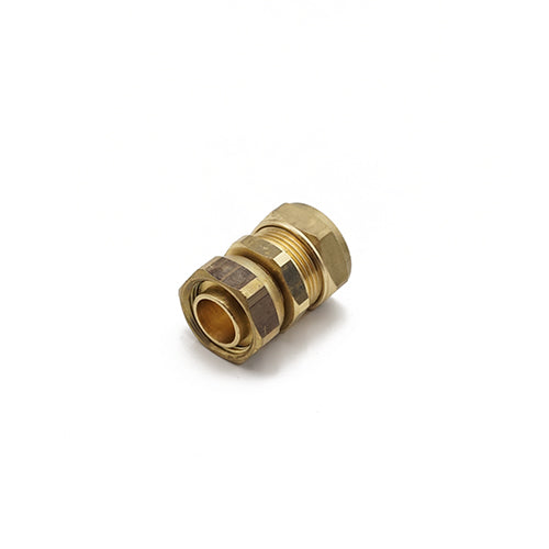 Prima Plus comp straight tap connector 22mm x 3/4"