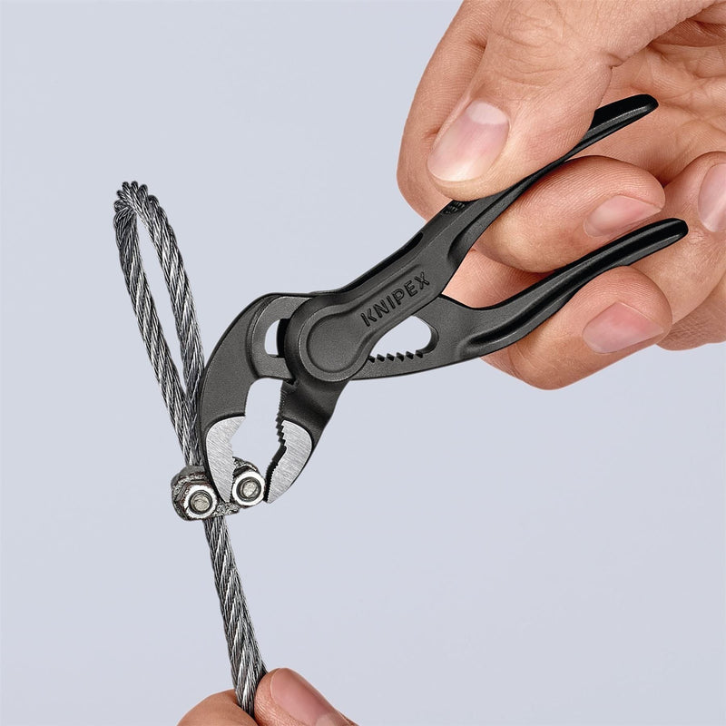 Draper Knipex 87 00 100 BK Cobra XS Pipe Water Pump Pliers, 100mm Draper - Town Tools