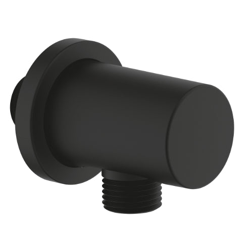Rainshower wall union Phantom Black