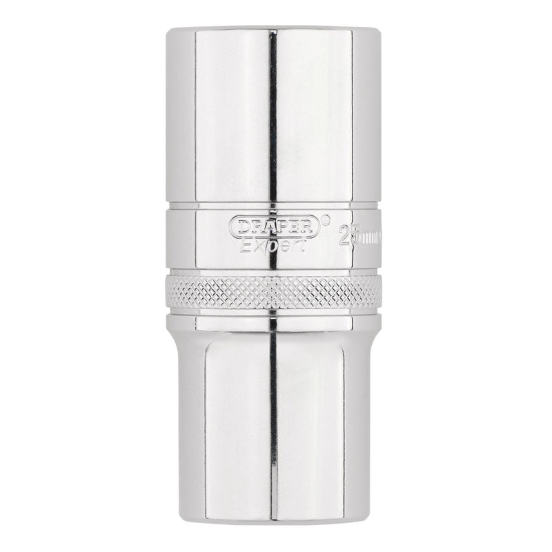 Draper 22424 Draper Expert HI-TORQ® 12-Point Metric Deep Socket, 1/2" Sq. Dr., 25mm