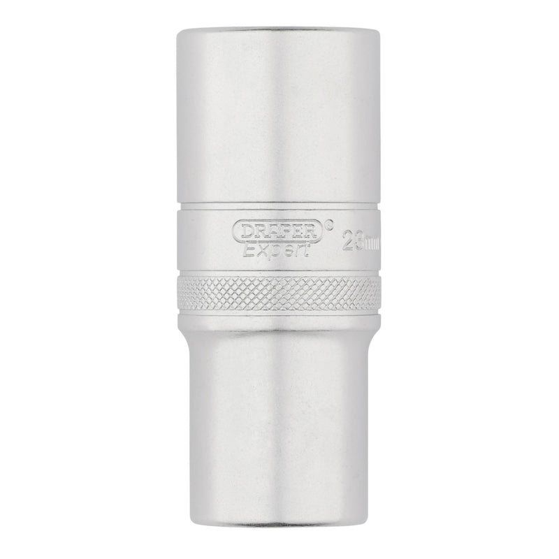Draper 22444 Draper Expert HI-TORQ® 6-Point Metric Deep Socket, 1/2" Sq. Dr., 23mm