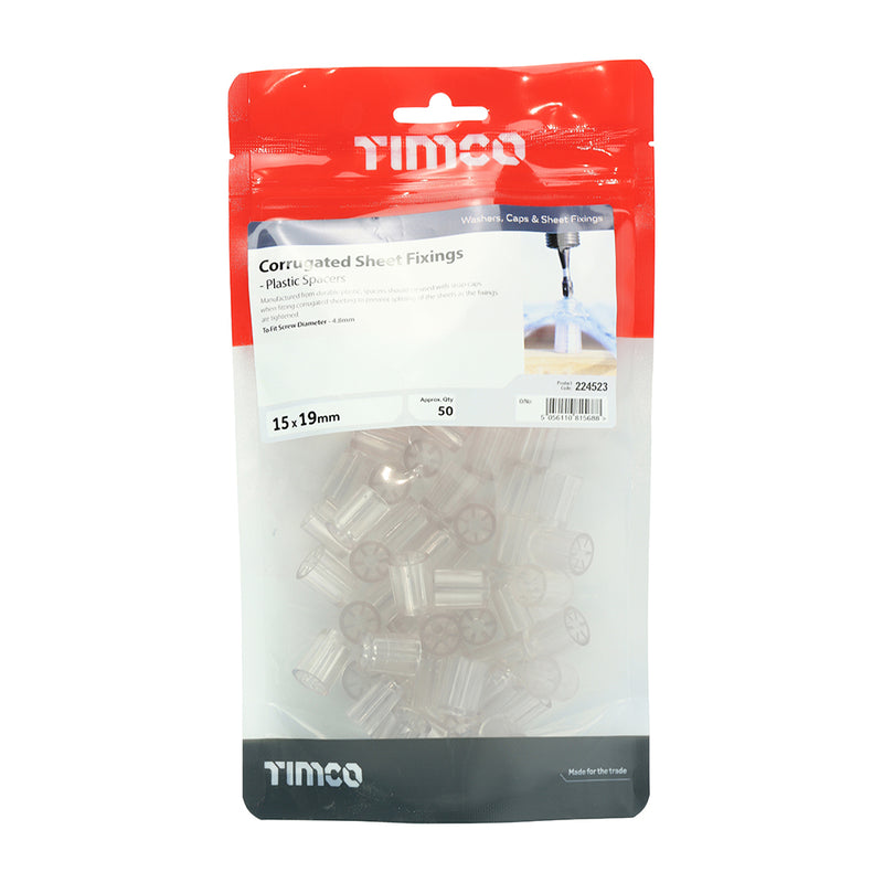 TIMCO Corrugated Sheet Fixings Black