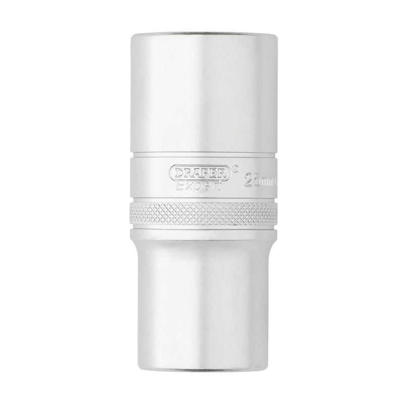 Draper 22459 Draper Expert HI-TORQ® 6-Point Metric Deep Socket, 1/2" Sq. Dr., 25mm