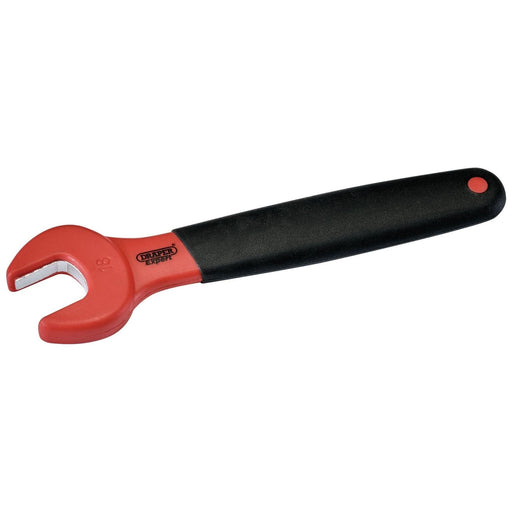 Draper 99476 Draper Expert VDE Approved Fully Insulated Open End Spanner, 18mm