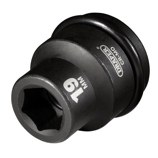 Draper HI-TORQ 6 Point Impact Socket, 3/4" Sq. Dr., 19mm 28660 Draper - Town Tools 