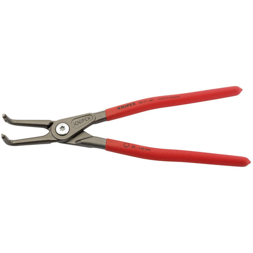 Draper 75087 KNIPEX 48 21 J41 SB Precision Circlip Pliers For Internal Circlips In Bore Holes, 305mm