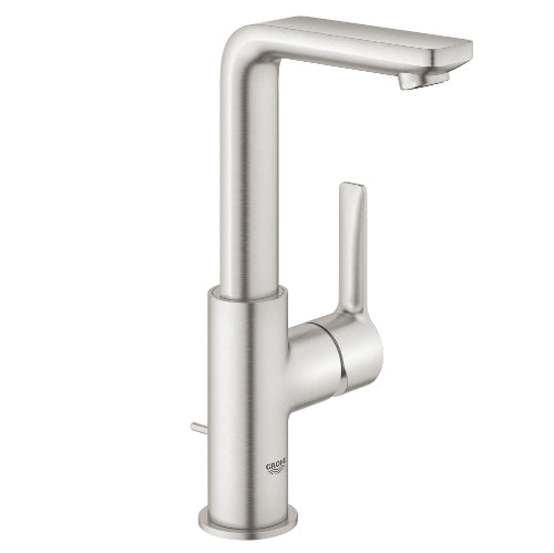 Lineare Mono Basin Mixer - Large w/ pop up waste Supersteel