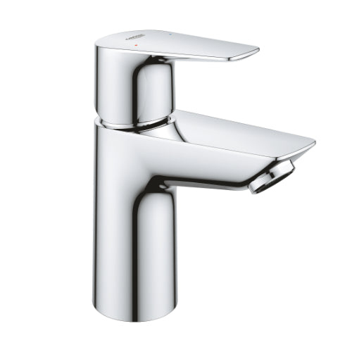 BauEdge Mono Basin Mixer Smooth Body Chrome
