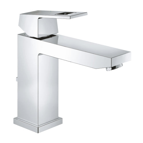Eurocube Basin Mixer - pop up waste Chrome