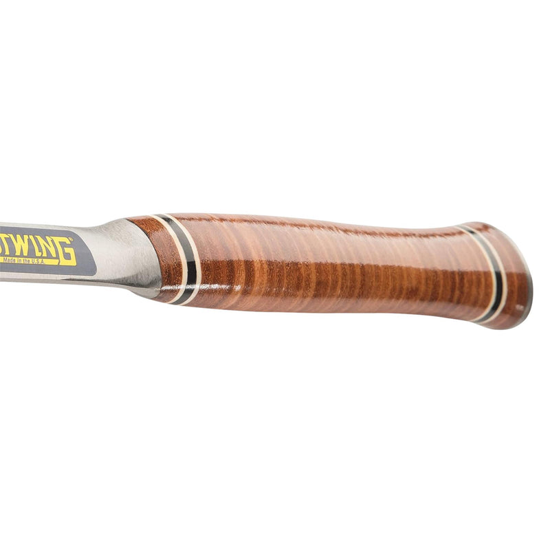 Draper 23509 Estwing E16S Straight Claw Hammer with Leather Grip, 16oz/448g