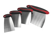 Faithfull Stainless Steel Filler & Spreader Set, 4 Piece Faithfull - RockBottom Northampton